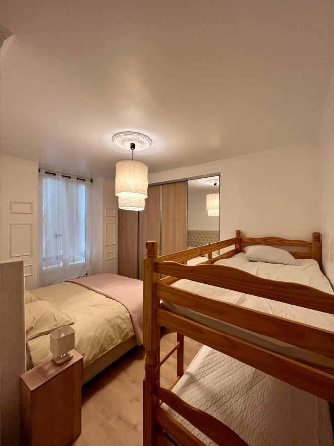 Appartement De Luxe Avec Fresque, Hyper Centre Et Parking Sure 퐁텐블로 외부 사진